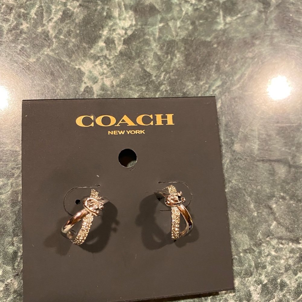 Coach earrings
